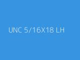UNC 5/16X18 LH 